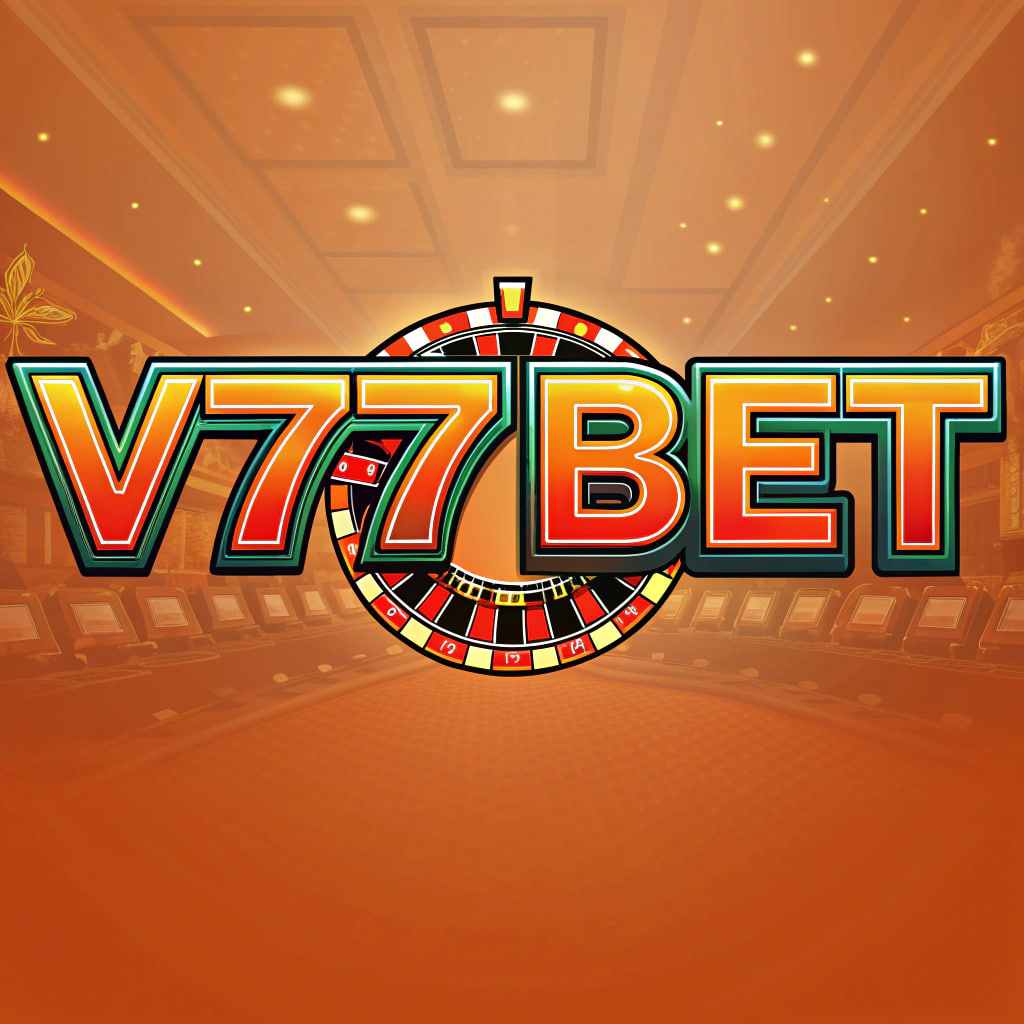 logotipo da plataforma v77bet onde você poderá se cadastrar gratuitamente